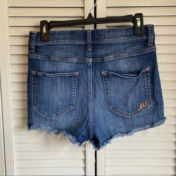 Express Distressed Shorts - Picture 2 of 6